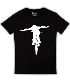 Прикольные футболки: Велоэкстрим на черной